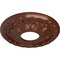Ekena Millwork Leaf Ceiling Medallion (Fits Canopies up to 4 3/4"), 11 3/8"OD x 3 5/8"ID x 1 1/8"P, Copper Penny CM11LFCPS - alternate 5